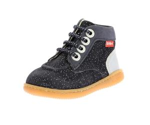 Kickers KICKICONIC,BOTTILLON BEBE MARINE ARGENT, 20 EU