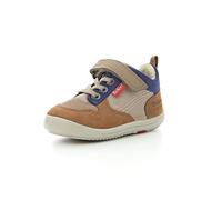Kickers KIKANON,Bottillon Bebe Beige Camel Bleu, 18 EU