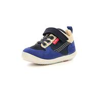 Kickers KIKANON,Bottillon Bebe Marine Bleu Beige, 19 EU
