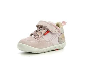 Kickers KIKANON,Bottillon Bebe Rose Clair Sunshine, 21 EU
