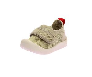 Kickers KITOUKRO,CHAUSSON BEBE BEIGE CHAMPAGNE, 21 EU