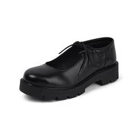 Kickers Kori Mary Jane Chaussures en Cuir pour Femme, Noir, 40 EU