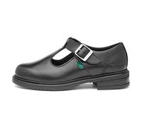 Kickers Lach T-Bar Mto Lthr Jf, Mary JaneFille, Noir (Black), 32 EU ( 13 UK )