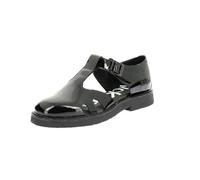 Kickers Leryne, Sandales Femme, Noir Vernis, 38