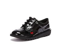 Kickers Lo Patent Chaussures Noires pour Jeunes-UK 5 / EU 38
