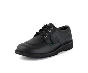 Kickers Lo Vegan Synthetic, Derby, Black,