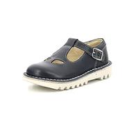 KICKERS Salomés Kick Mary Jane marine blanc 33
