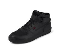 Kickers Men's Tovni Hi Mix Mesh Text Shoes, Noir, 45 EU