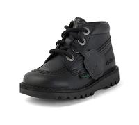 Kickers Mixte bébé Hi Vegan Synt Iu Noir Bottine, Leather Alternative Black, 25 EU
