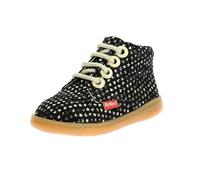 KICKERS Mixte Enfant Kickbillista, Noir Etoiles, 19 EU