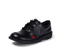 Kick Lo Core Youth Leather Chaussures en Noir 1KF0001003BTW [UK 5 EU 38]
