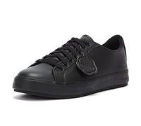 Kickers Mixte Tovni Lacer Vegan Synt Au Blk Sport Low, Cuir Noir à Base de Plantes, 41 EU