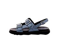 Kickers NEOSUMMER,SANDALE FEMME BLEU METAL, 37 EU
