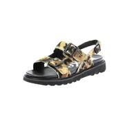 KICKERS Femme NEOSUMMER Sandale Plate, Camel Leopard, 41 EU