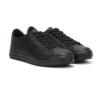 Kickers Noirs Cuir Tovni Lacer Trainers - 44 Noir
