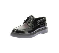 Kickers OREDA,Derby Femme Noir Bordeaux Vert, 41 EU
