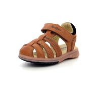 Sandales cuir garçon Platinium KICKERS® camel 33