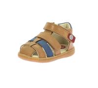 Kickers POD,SANDALE BEBE CAMEL MARINE, 21 EU