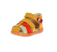 Kickers Pod, Sandales Garçon, Jaune Orange Vert, 25