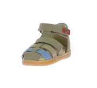 Kickers Pod, Sandales Garçon, Kaki, 25