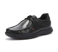 Kickers Reasan Lace Hommes Noir Cuir Chaussures-UK 8 / EU 42