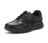 Kickers Reasan Lace LTHR Ym Derbys, Noir (Black), 38 EU