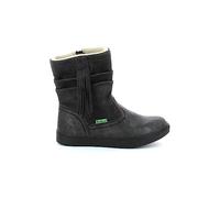 Kickers Rumby, Boots Fille, Noir Brillant, 31