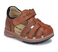 Sandales enfant garcons Kickers PLATIBACK Marron 23