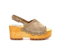 Kickers WEDGE WOOD,SANDALE FEMME BEIGE CLAIR, 38 EU