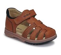 Kickers Sandales plates PLATIBACK in Marron 26