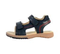Sandales cuir garçon Platino Planet marine 33