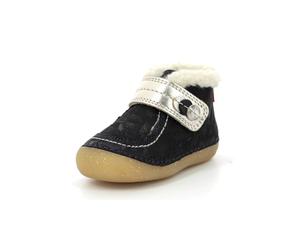 Kickers So Schuss, Bottillons Fille, Marine Or Fantaisie, 19