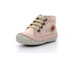 Kickers Sonistreet, Bottillons Fille, Rose Clair, 22