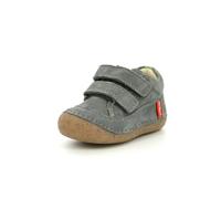 Kickers Sostankro, Bottillons Garçon, Gris Fonce, 22