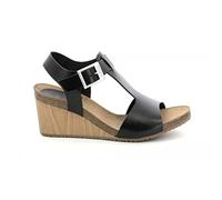 Kickers Soul, Sandales Femme, Noir, 38