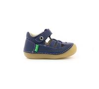 Sandales cuir bébé Sushy Originel Softers KICKERS® marine 19