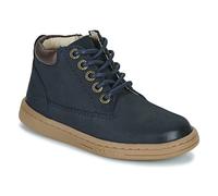 Baskets montantes enfant garcons Kickers TACKLAND Marine 24