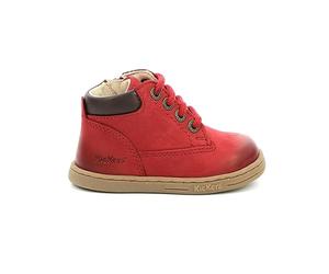 Kickers Tackland, Bottillons Mixte, Rouge, 19