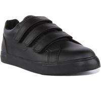 KICKERS Tovni Trip Junior 3 Bretelles Vegan École Chaussures Noir Taille UK 3 -
