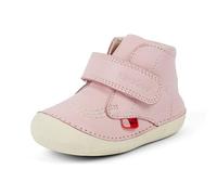 Kickers Mixte bébé Hi Boots | Soft Sole | Easy Fasten | Comfortable | Cushioned Bottes, Rose Clair, 17 EU