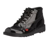 Kickers Unisexe Kick Hi Core Junior Bottines, Noir (Patent), 38