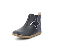 Kickers Vermillon, Boots Fille, Marine Metallise, 31