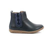 Kickers Vetudi, Boots Fille, Marine Metallise, 34