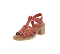 KICKERS Femme VOLYNE Sandale à Talon, Rouge Terracota, 37 EU