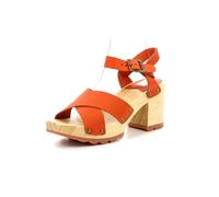 KICKERS Femme Wise Sandale à Talon, Orange Brique, 40 EU