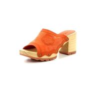 Kickers WOODSTOK,MULE FEMME ORANGE BRIQUE, 36 EU