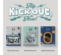 KickFlip - KickFlip [ Kick Out, Flip Now! ] 2nd Mini Album [ RANDOM Version : Class time / Break time / After School ]