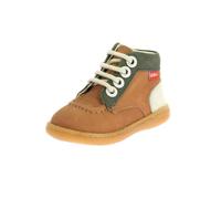 Boots enfant garcons Kickers KICKICONIC Marron 27