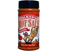 Kickin' Épicez votre vie avec notre sel piquant à l'habanero premium - Infusion de saveurs ardentes pour chaque plat - Bouteille à saupoudrer de 14 oz