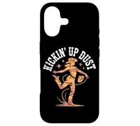 Kickin' Up Dust Cowgirl Rodéo Fun Coque pour iPhone 17